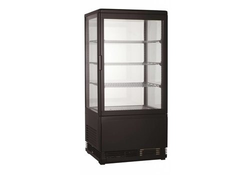 Combisteel Refrigerated display case black | 78L 