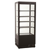 Combisteel Vitrine réfrigérée noire | 98L
