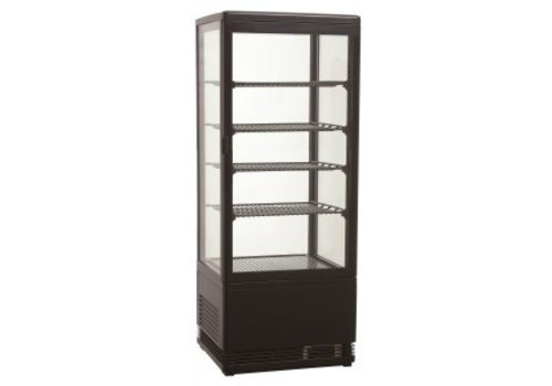  Combisteel Refrigerated display case black | 98L 