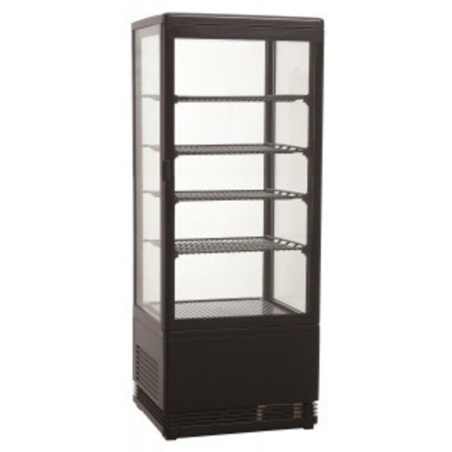 Vitrine réfrigérée noire | 98L