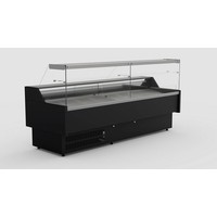 Refrigerated display case Black | Morris 2.0 | 200x106x(h)131 cm