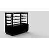 Combisteel Refrigerated Display Black | Nero 1.4 | 143.7x80x (h) 140 cm