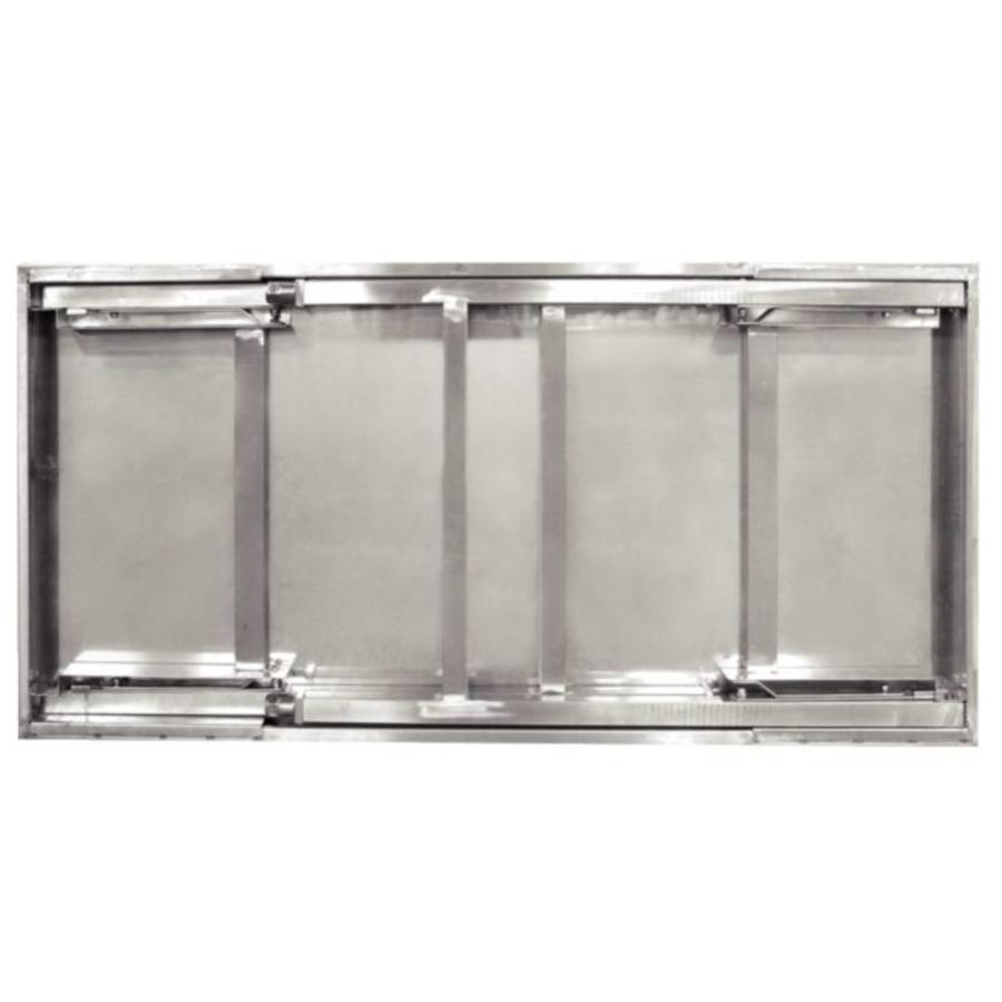 Stainless steel folding work table | 2 sizes