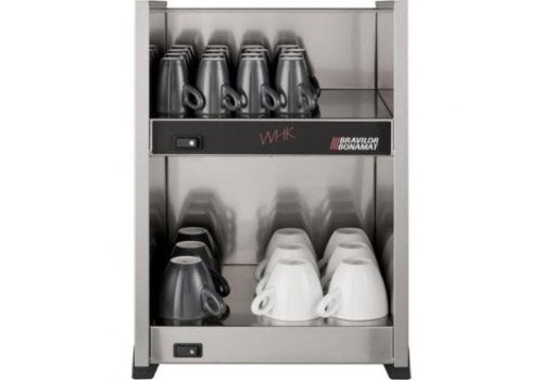  Bravilor Bonamat Chauffe-tasses en acier inoxydable | WHK | Anthracite 