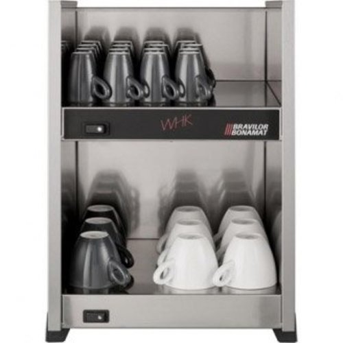  Bravilor Bonamat Chauffe-tasses en acier inoxydable | WHK | Anthracite 