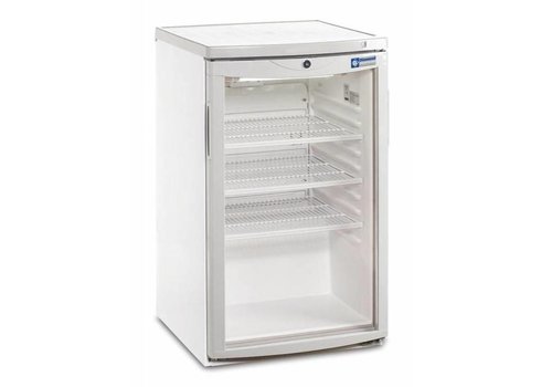  HorecaTraders Porte vitrée du réfrigérateur | 112 litres 