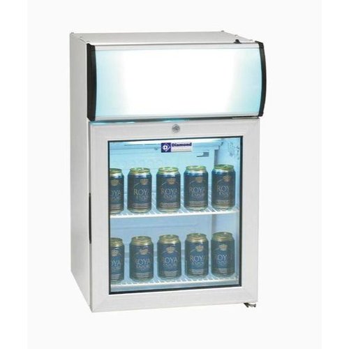  HorecaTraders Countertop refrigerator with light box | TOP 50 BEST SELLING 