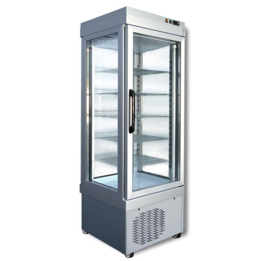 Pastry display case glass | 4 sides glass