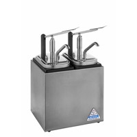 Distributeur de sauce traiteur avec 2 pompes | 2 x 3,5 litres