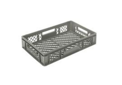  HorecaTraders Plastic Crate | Stackable | 60x40 | 7 Formats 