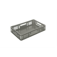 Perforated Crate | Grey | 60x40 cm | 6 Sizes