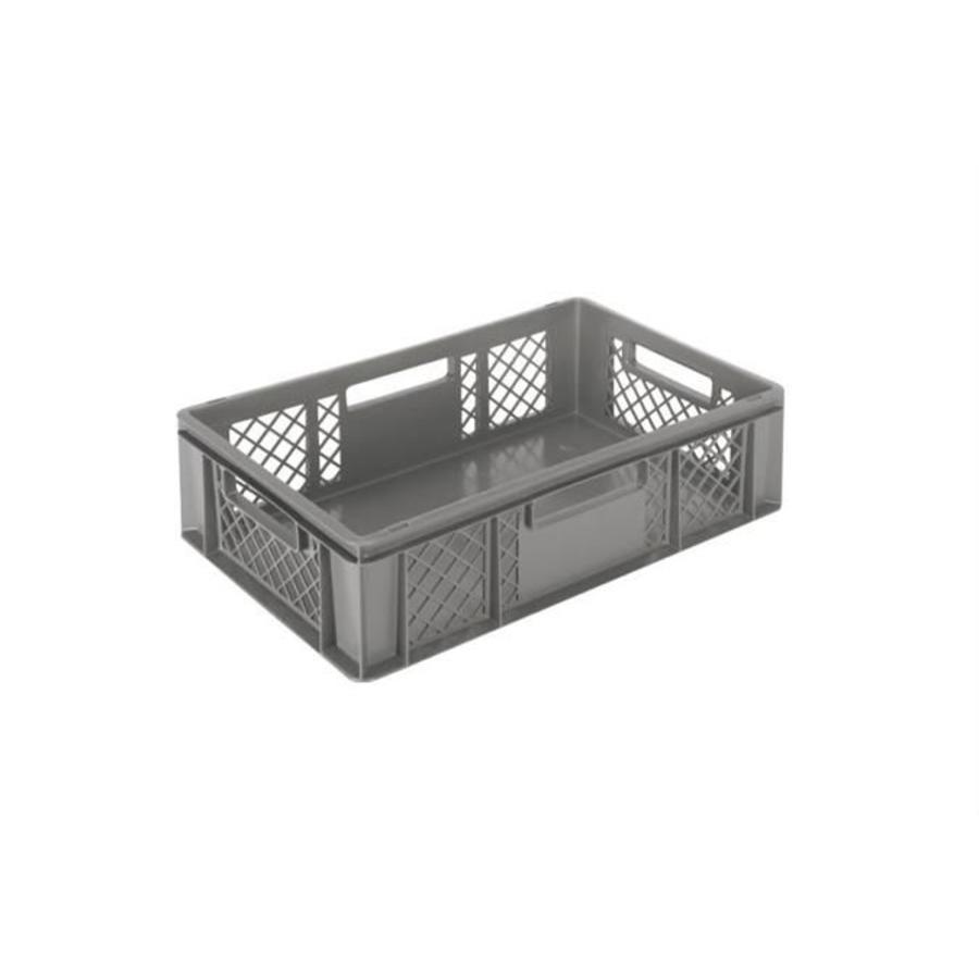 Perforated Crate | Gray | 60x40cm | 6 Formats