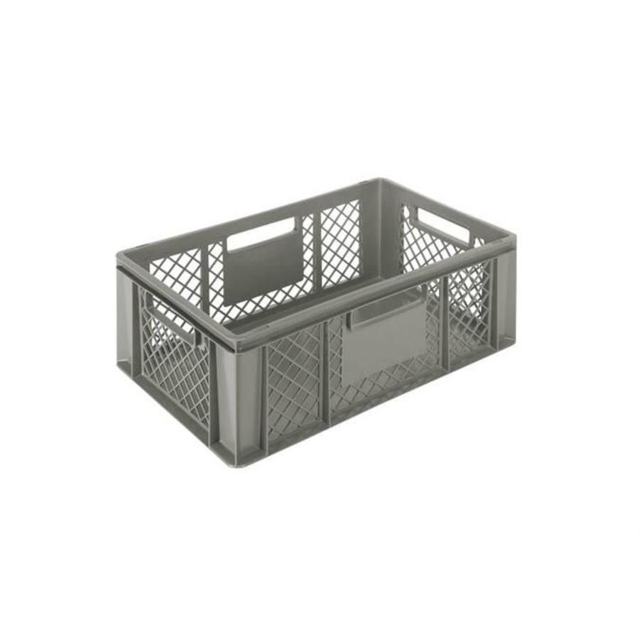 Perforated Crate | Gray | 60x40cm | 6 Formats