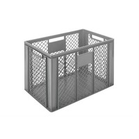 Perforated Crate | Grey | 60x40 cm | 6 Sizes