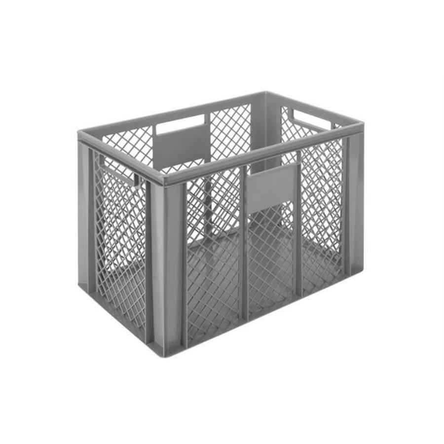 Perforated Crate | Gray | 60x40cm | 6 Formats