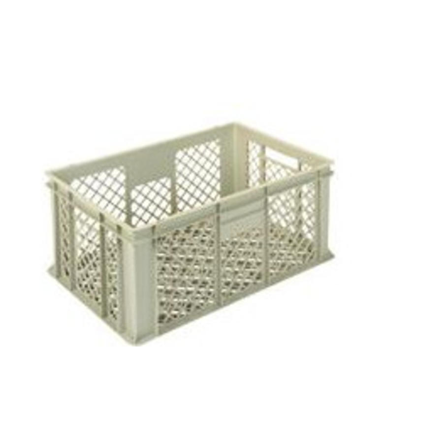 Caisse en plastique | Empilable | Perforé | 9 formats