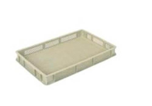 HorecaTraders Caisse en plastique | Empilable | Perforé | 9 formats 