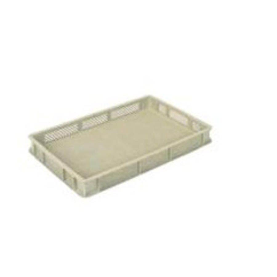 Caisse en plastique | Empilable | Perforé | 9 formats
