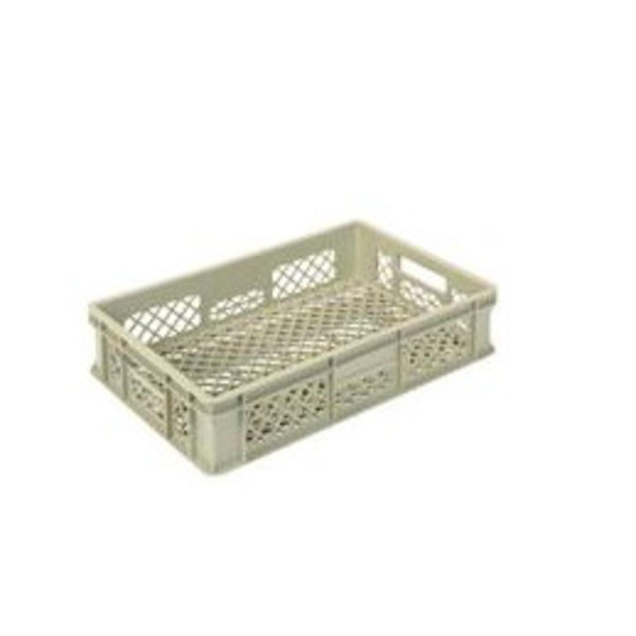 Caisse en plastique | Empilable | Perforé | 9 formats