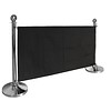 Bolero Barrière en toile noire