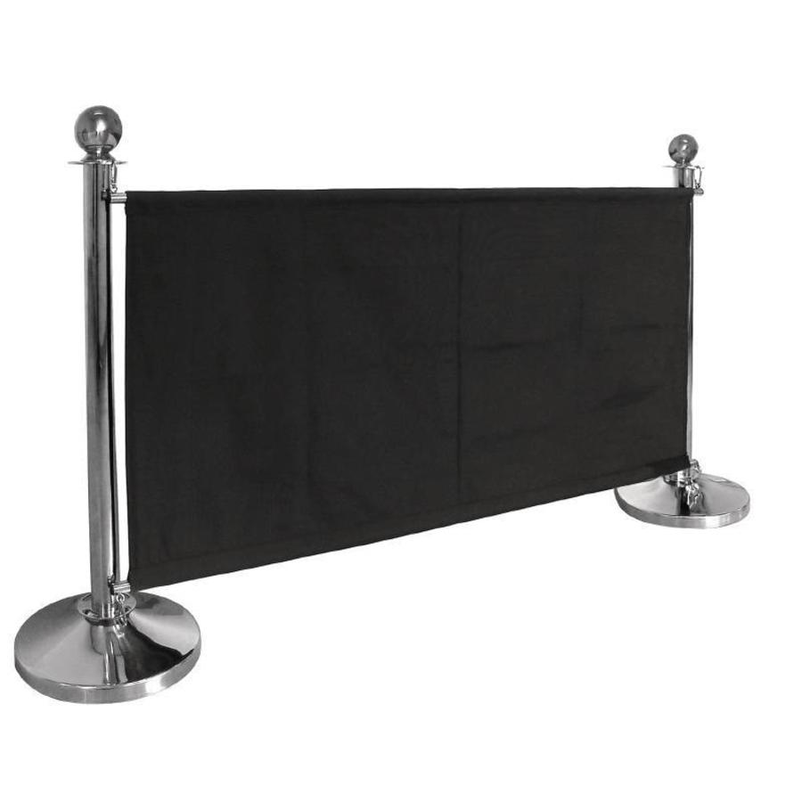 Canvas Barrier Schwarz