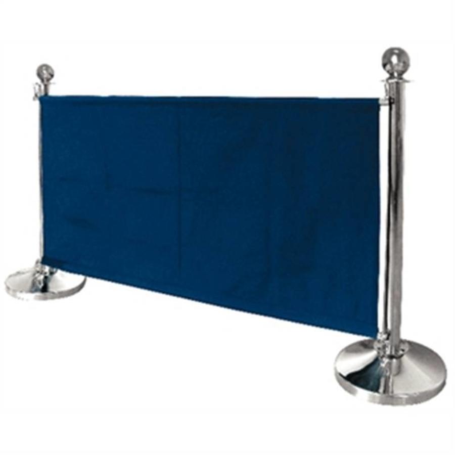 Canvas-Absperrtuch Blau