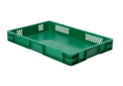  HorecaTraders Stacking bins Plastic | 60 x 40 cm | 5 colours 