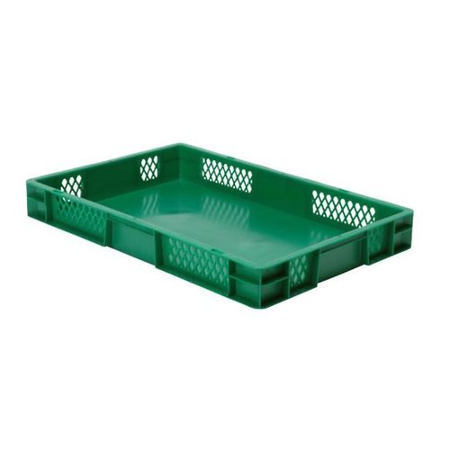  HorecaTraders Bacs empilables en plastique | 60 x 40 cm | 5 couleurs 