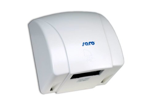  Saro Sèche-mains automatique basique – 1500 W – Aluminium massif – Temps de séchage : 12 à 15 secondes 