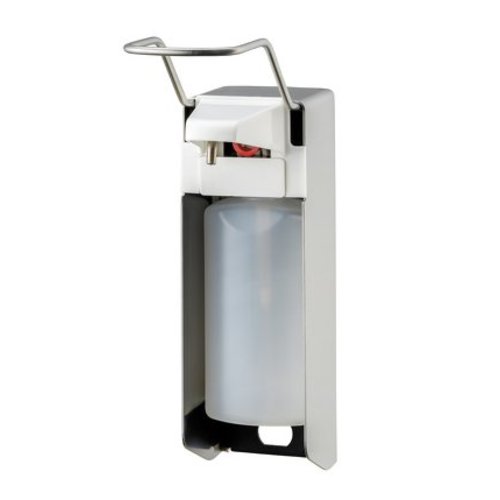  HorecaTraders Distributeur de savon en acier inoxydable | 500 ml 