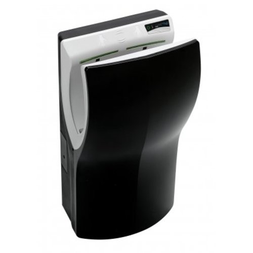  HorecaTraders Hand dryer hands-in | Black | Automatic | HACCP 