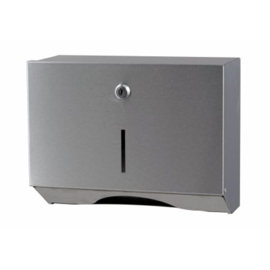 Stainless steel towel dispenser Small