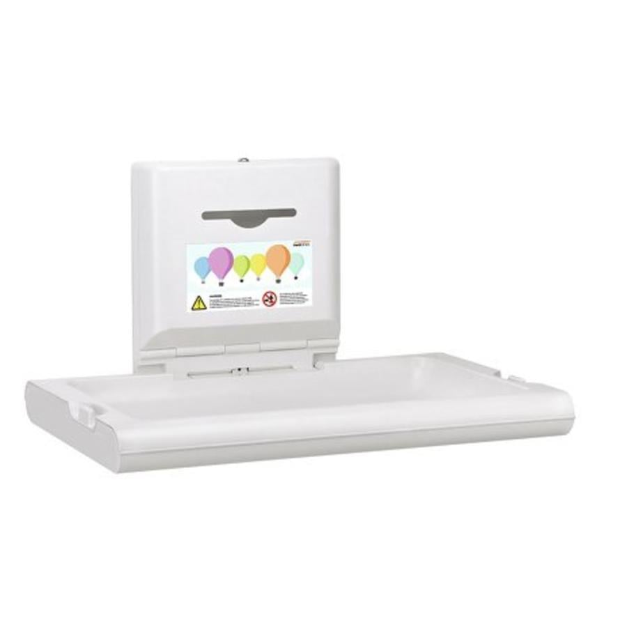 baby changing table horizontal wall mounted