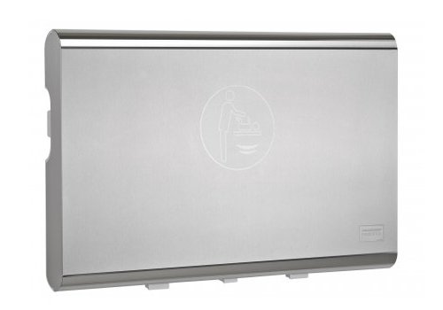  HorecaTraders Wickeltisch horizontal Edelstahl 