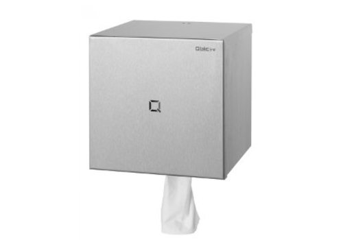  HorecaTraders Porte-rouleau de polissage midi en acier inoxydable 