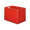 HorecaTraders Bacs empilables en plastique | 60 x 40 cm | 4 couleurs