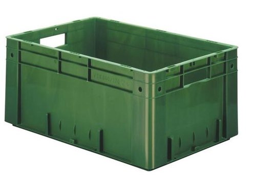  HorecaTraders Bacs empilables en plastique | 60 x 40 cm | 4 couleurs 
