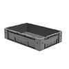 HorecaTraders Bacs empilables en plastique | 60 x 40 cm | 4 couleurs