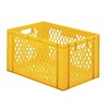 HorecaTraders Bacs empilables en plastique | 60 x 40 cm | 5 couleurs