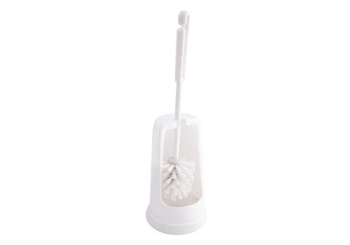  HorecaTraders Brosse de toilette avec support en plastique ouvert 