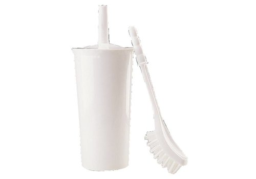  HorecaTraders Toilet brush with plastic holder 