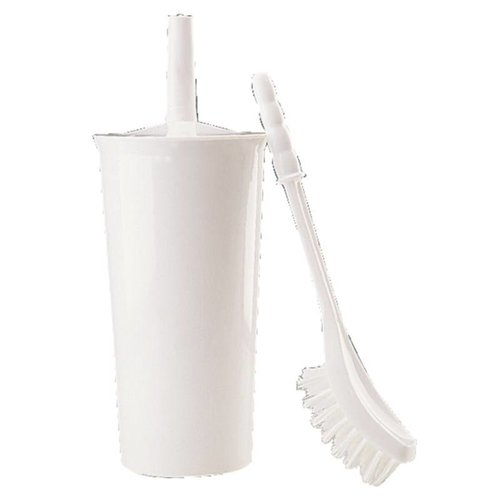  HorecaTraders Toilet brush with plastic holder 