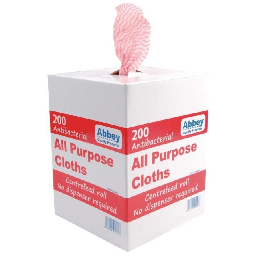Lingettes antibactériennes multi-usages (3 couleurs)