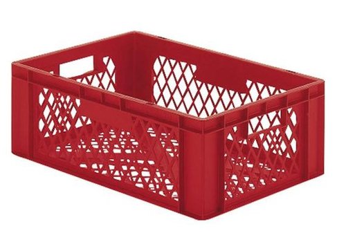  HorecaTraders Stacking bins Plastic | 60 x 40 cm | 5 Colors 