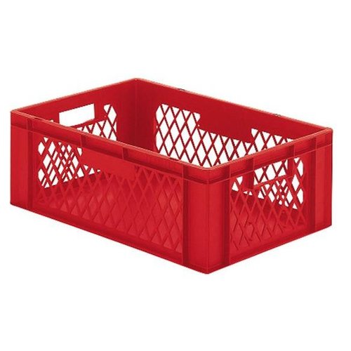  HorecaTraders Bacs empilables en plastique | 60 x 40 cm | 5 couleurs 