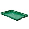 HorecaTraders Bacs empilables en plastique | 60 x 40 cm | 5 couleurs