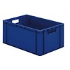 HorecaTraders Polypropylene Crate | 5 Colors | 60x40x27cm