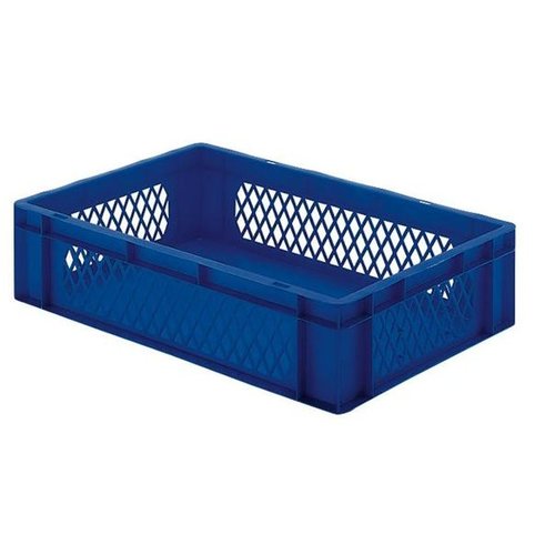 HorecaTraders Bacs empilables en plastique | 60x40 cm | 5 couleurs 