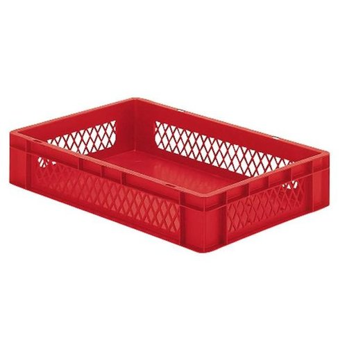  HorecaTraders Bacs empilables en plastique | 60x40 cm | 5 couleurs 