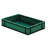 HorecaTraders Polypropylene Crate | 5 Colors | 600 x 400 x 120 mm